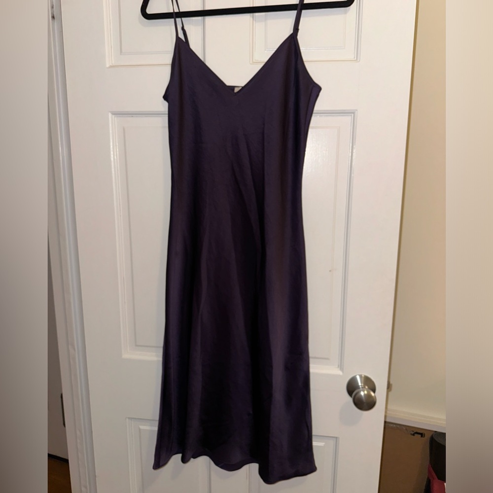 Slip Satin Midi Dress Babaton, Aritzia
